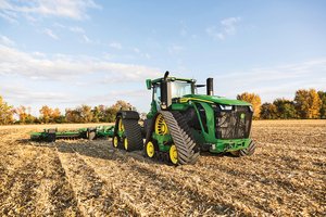 Graepel equips the most powerful John Deere tractors with ventilation grilles. 