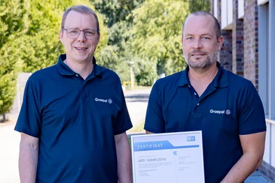 Graepel erneut nach IATF 16949 zertifiziert