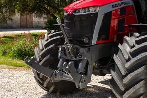 schematische Darstellung einer Baumaschine (Radlader)