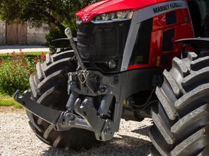 schematische Darstellung einer Baumaschine (Radlader)