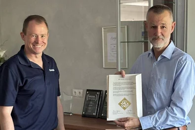 Graepel zweifach von PACCAR und Tochter DAF als Lieferant ausgezeichnet.