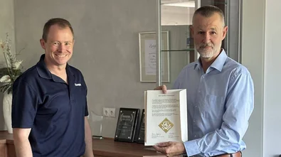 Graepel zweifach von PACCAR und Tochter DAF als Lieferant ausgezeichnet.