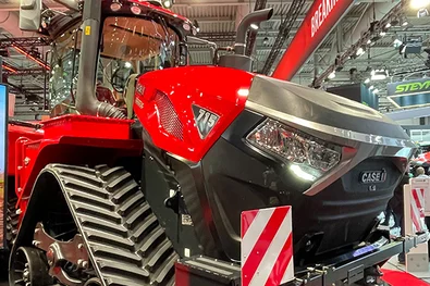  Luftgitter der Superlative entwickelt - Großbauteil für neuen Quadtrac 715